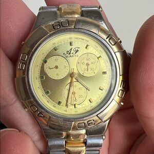 Vintage Acuet Diver Style quartz watch